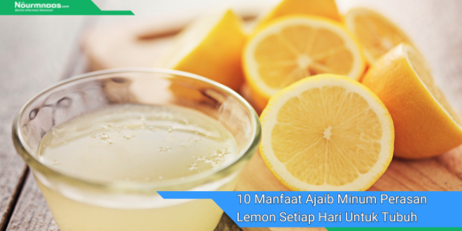 10 Manfaat Ajaib Minum Perasan Lemon Setiap Hari Untuk Tubuh Dan Kulit Sehat