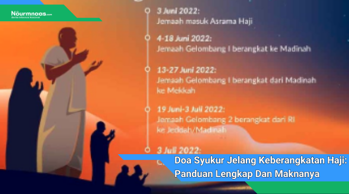 Doa Syukur Jelang Keberangkatan Haji Panduan Lengkap Dan Maknanya