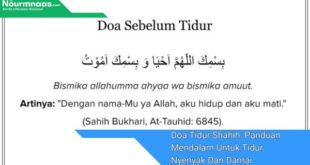 Doa Tidur Shahih: Panduan Mendalam Untuk Tidur Nyenyak Dan Damai