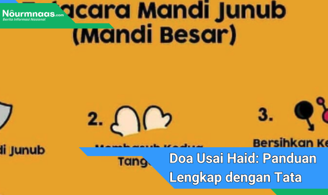 Doa Usai Haid