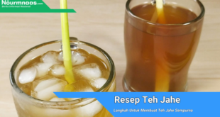 Resep Teh Jahe