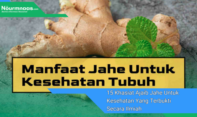 15 Khasiat Ajaib Jahe Untuk Kesehatan Yang Terbukti Secara Ilmiah