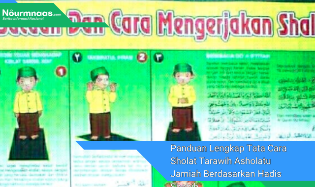 Panduan Lengkap Tata Cara Sholat Tarawih Asholatu Jamiah Berdasarkan Hadis Shahih