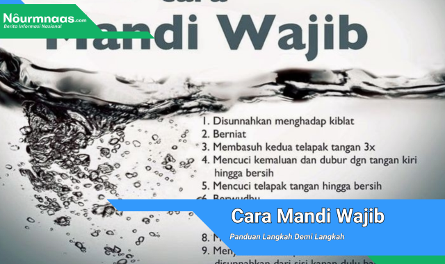 Cara Mandi Wajib