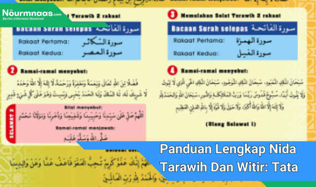 Panduan Lengkap Nida Tarawih Dan Witir: Tata Cara Manfaat Dan Keutamaannya