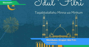 Membalas Ucapan Idul Fitri